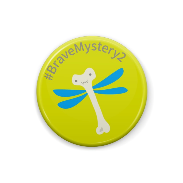 【缶バッジ】Brave Mysteryタイトルロゴ【投げ銭】