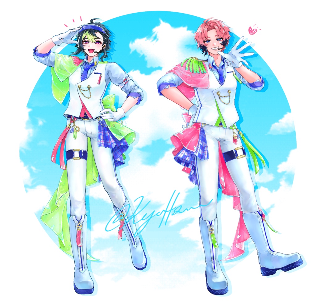 ウェライ　サマーアイドル風アクリルスタンド