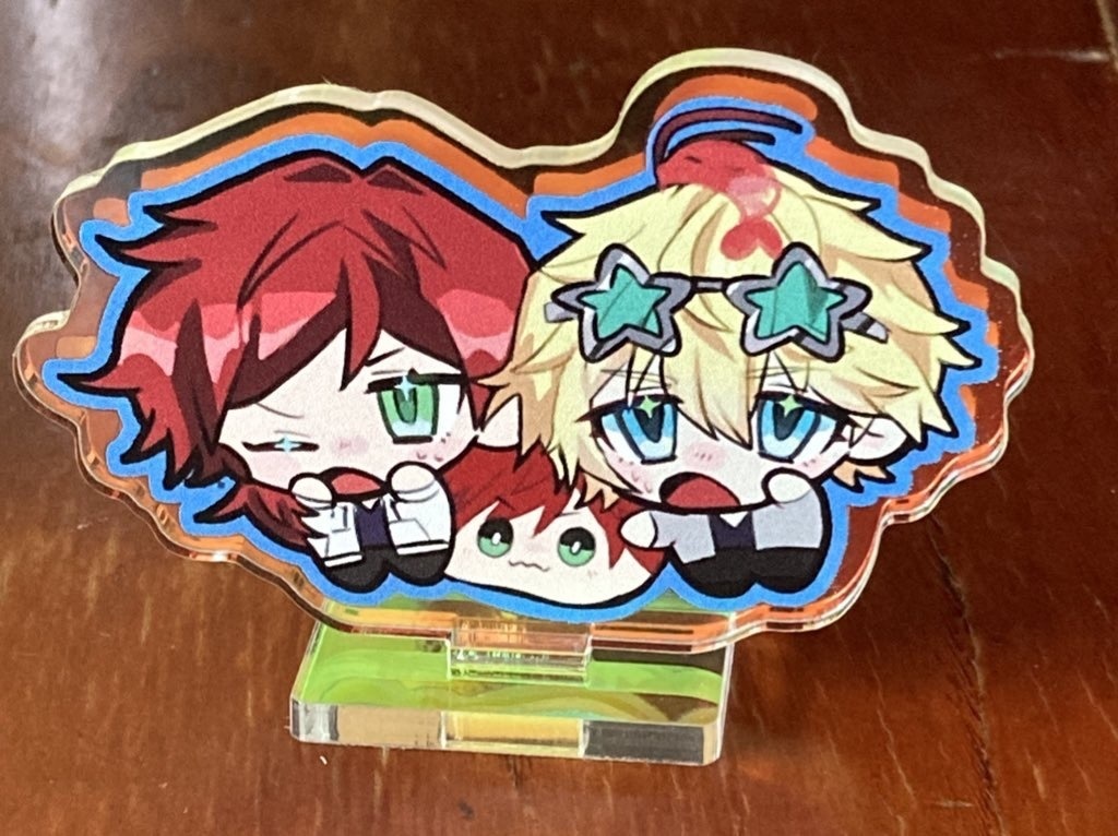 夏の署長と副署長 アクスタ