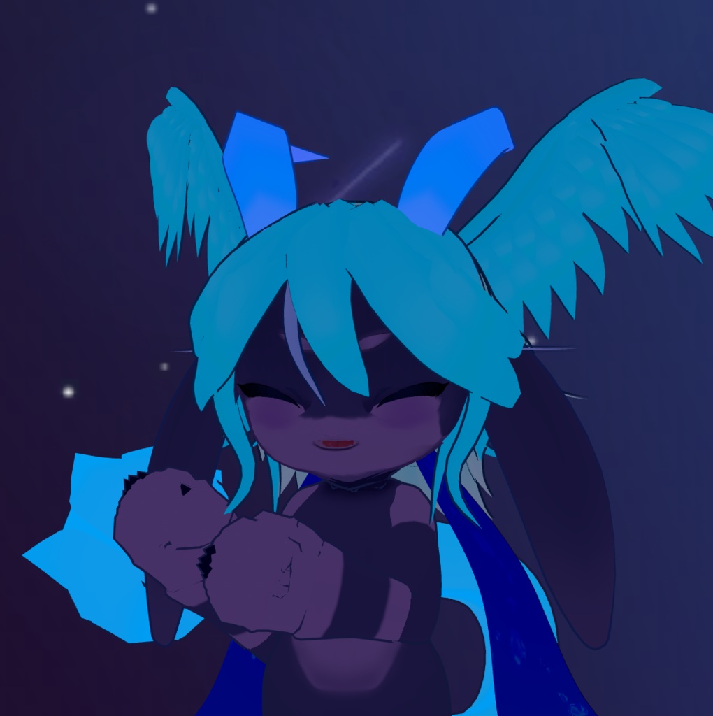 【オリジナル3Dモデル】ルミナスマリン【vrmファイル】