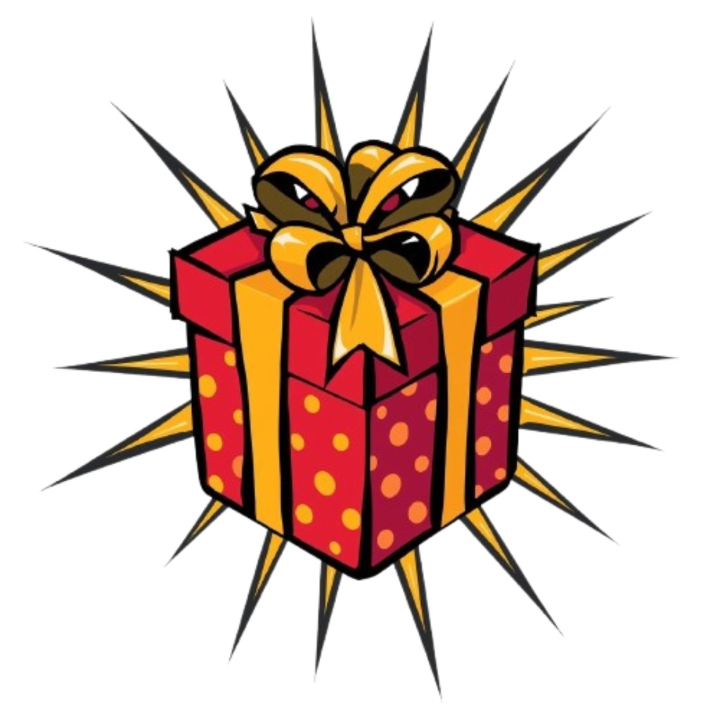 【ポップアート・クリスマスクリップアート10点セット/PNG形式】