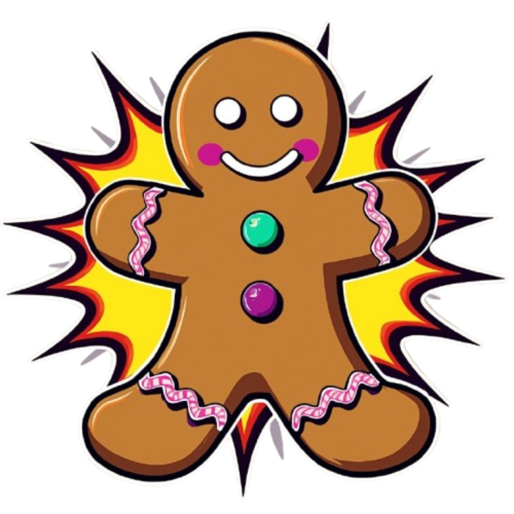 【ポップアート・クリスマスクリップアート10点セット/PNG形式】