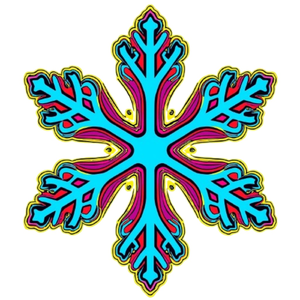 【ポップアート・クリスマスクリップアート10点セット/PNG形式】