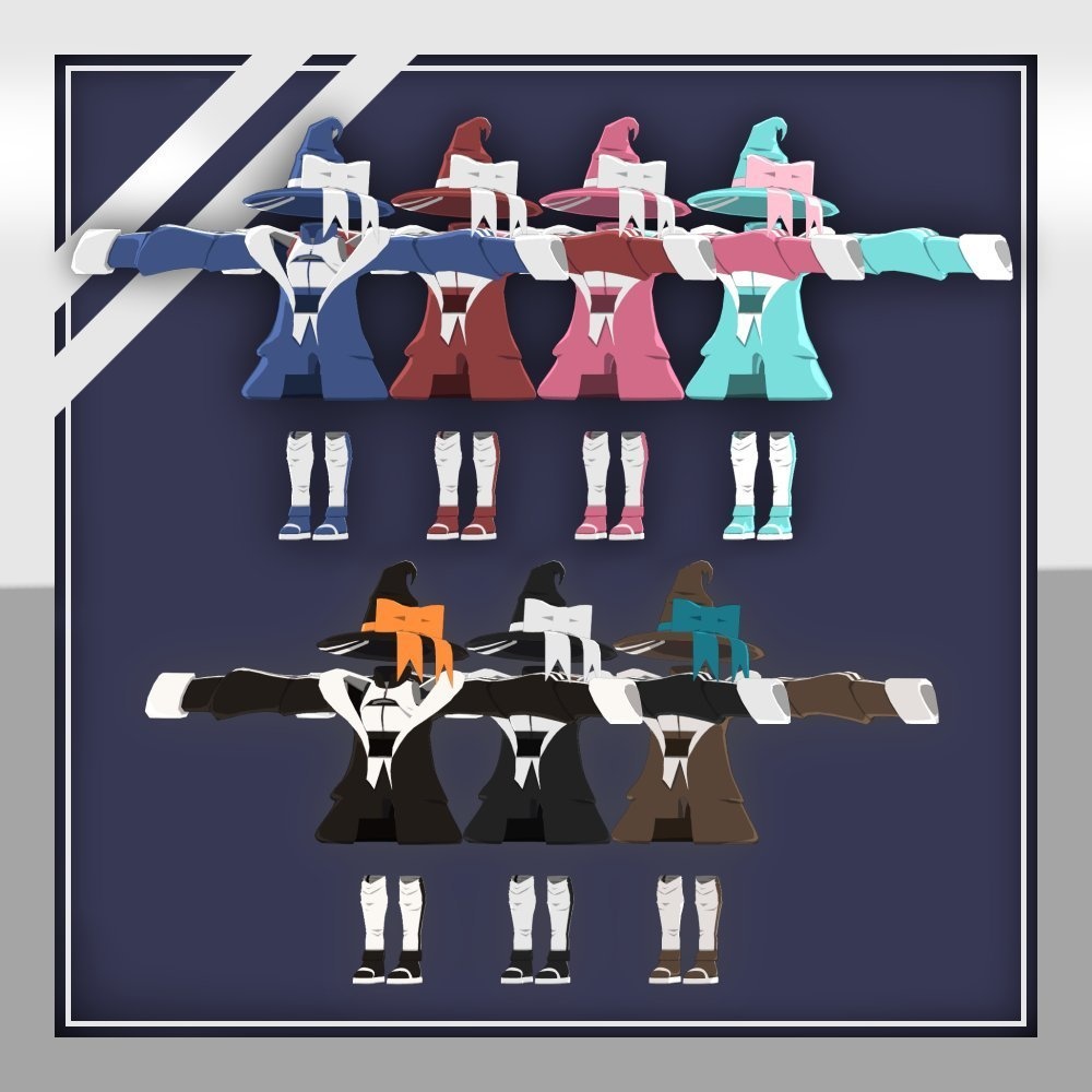 【期間限定無料/FREE】フィジカル☆ウィッチ【複数アバター対応】