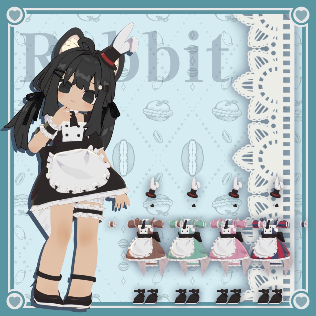 【40%OFFセール中】Reあいどるいんわんだーらんどっ【複数アバター対応】