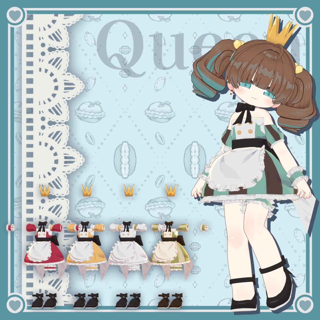 【40%OFFセール中】Reあいどるいんわんだーらんどっ【複数アバター対応】