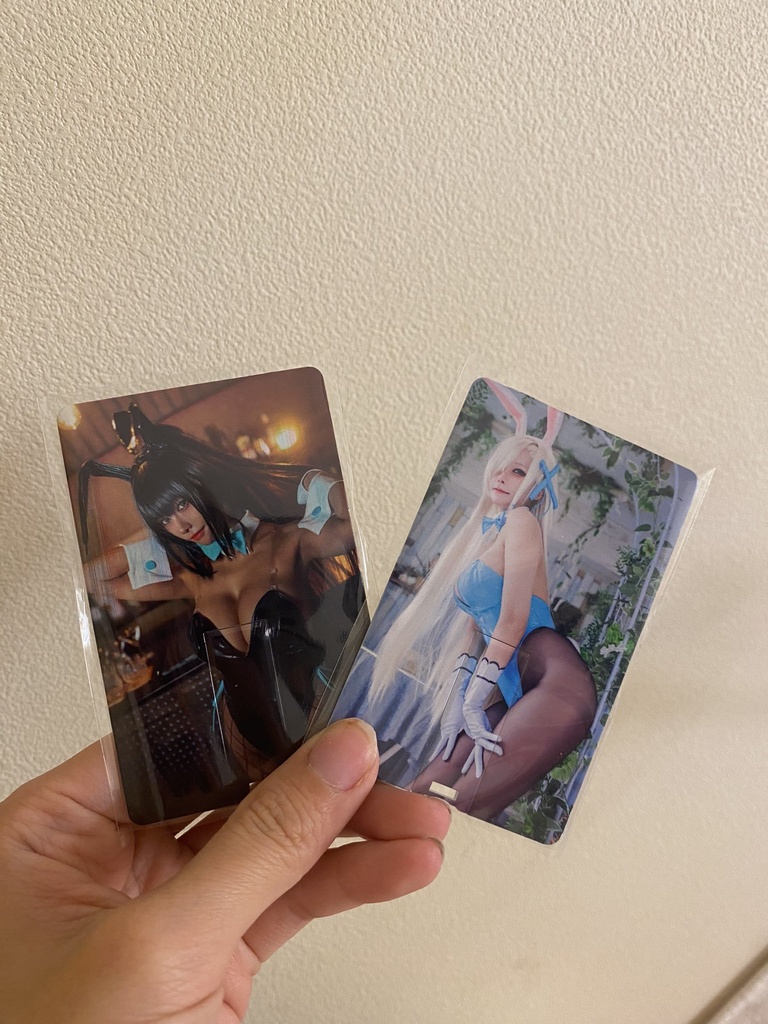 ブルーアーカイブ カリン アスナ バニーコスプレROM写真集(USB)