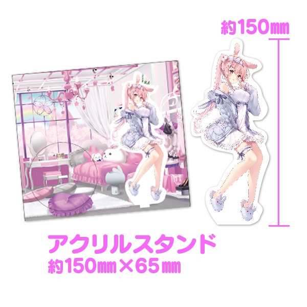 兎桃みみこ新衣装記念グッズ