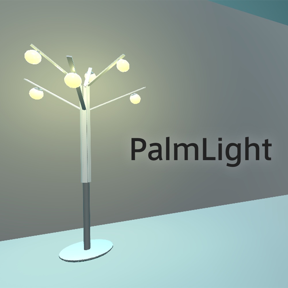 VRChat向け照明アイテム 「PalmLight」