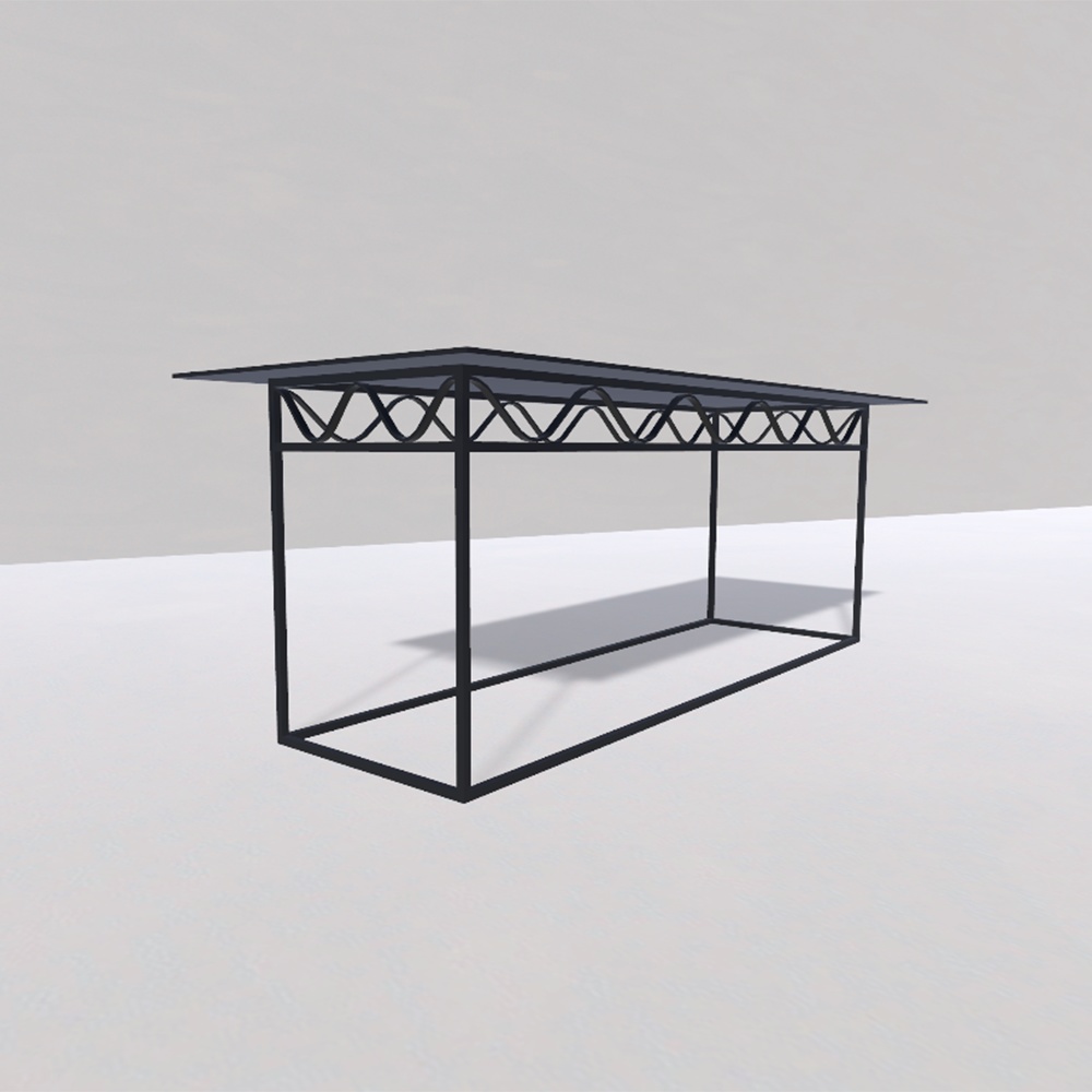 VRChat向けテーブルセット KAMOI-TABLE