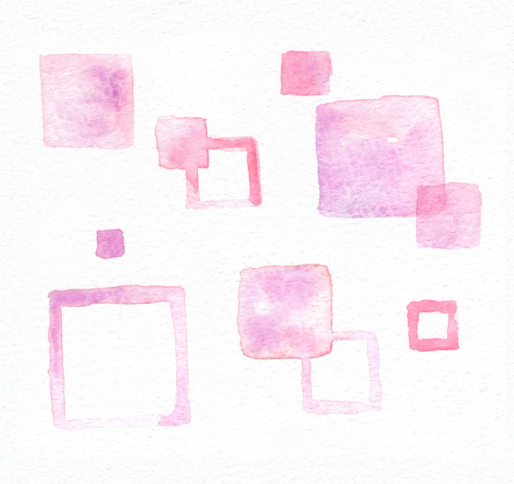 テクスチャ素材集「水彩」 サンプル素材