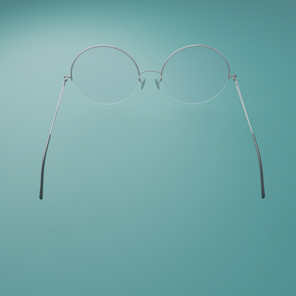 【VRC】丸眼鏡 Ver3【無料】