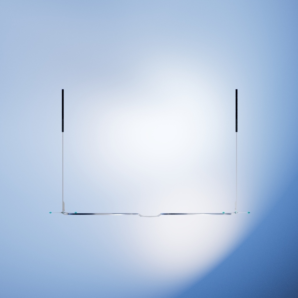 【VRC】丸眼鏡 Ver5 - 十字架付き