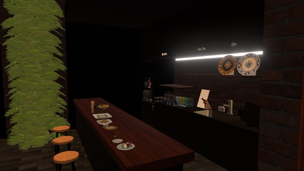 VRC用ワールド Cafe01