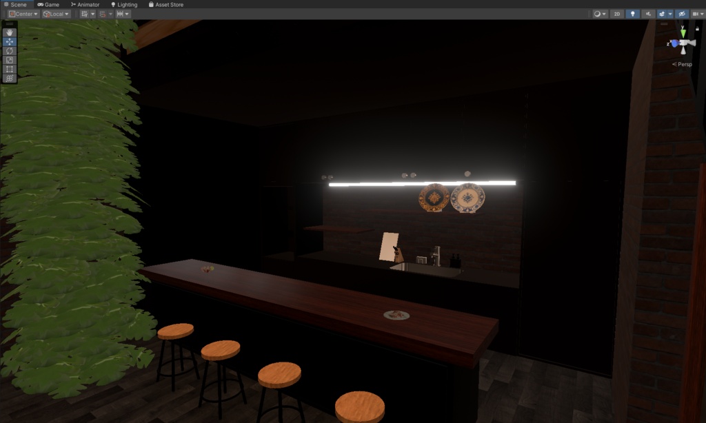 VRC用ワールド Cafe01