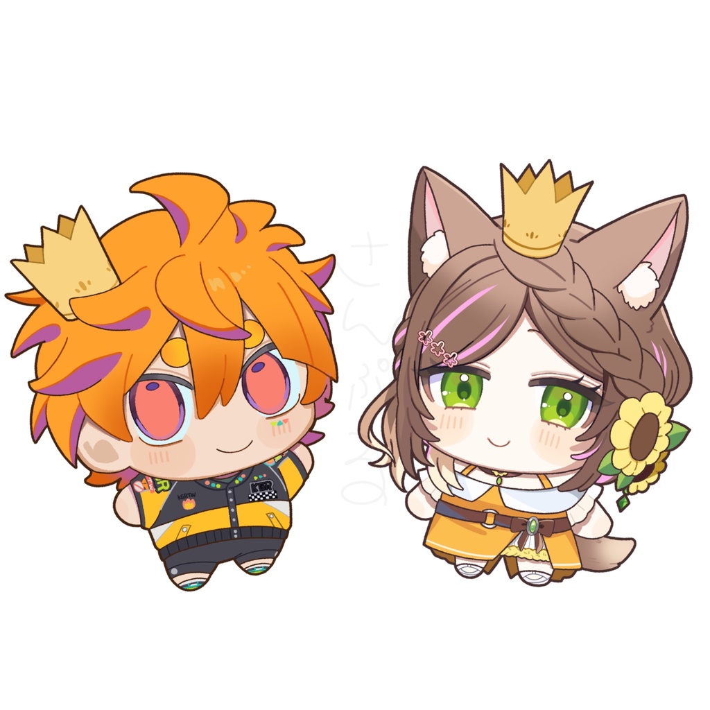 篝橙和＆向日葵のこSDワイヤーアクリルチャーム