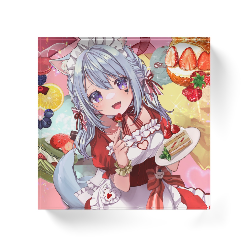 【アクリルブロック】らぶ♡ほいっぴんぐ