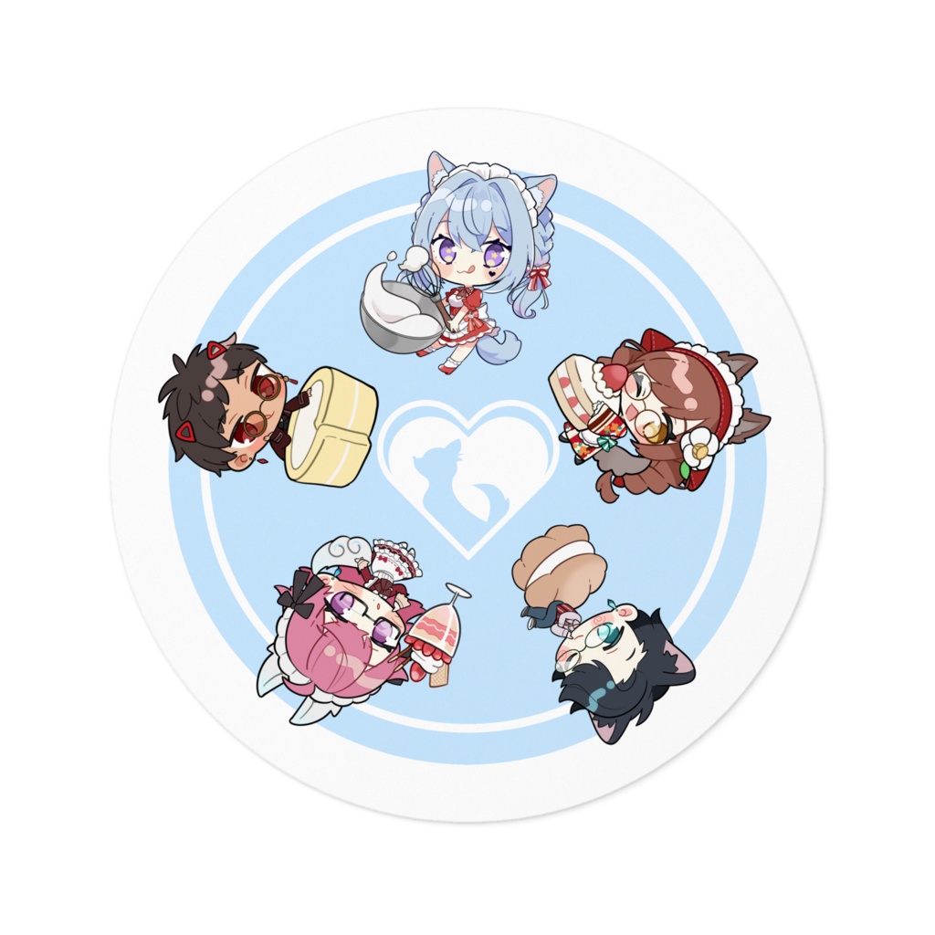 【ステッカー】らぶ♡ほいっぴんぐ