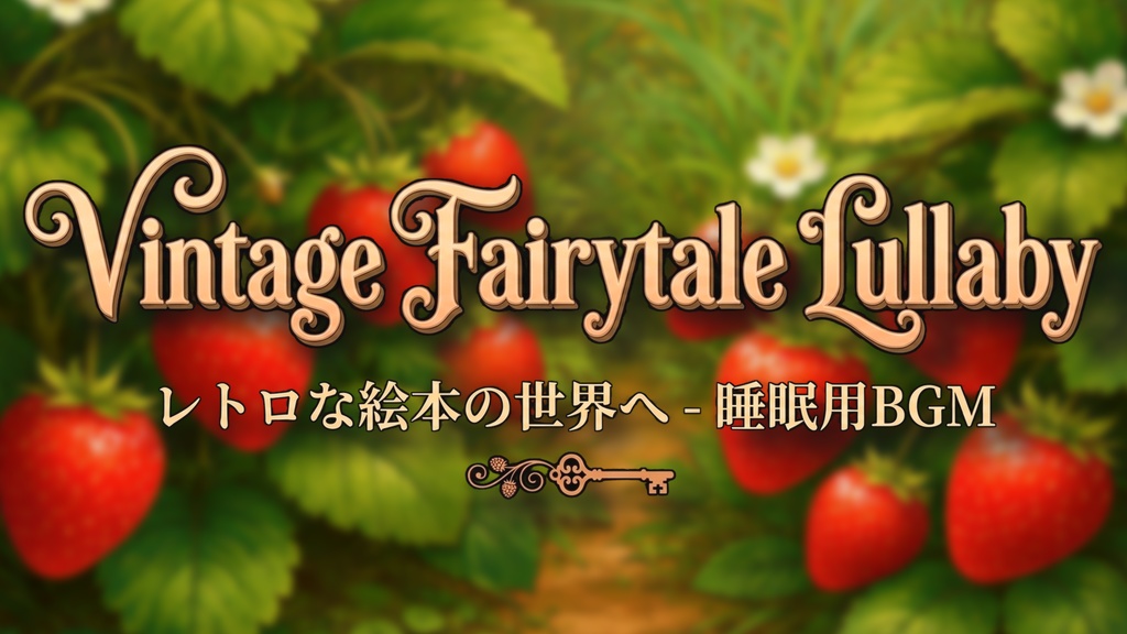 【睡眠用BGM】ヴィンテージ・ストロベリー・フォレスト - 20曲＋47分連続ミックス音源集 (高音質)