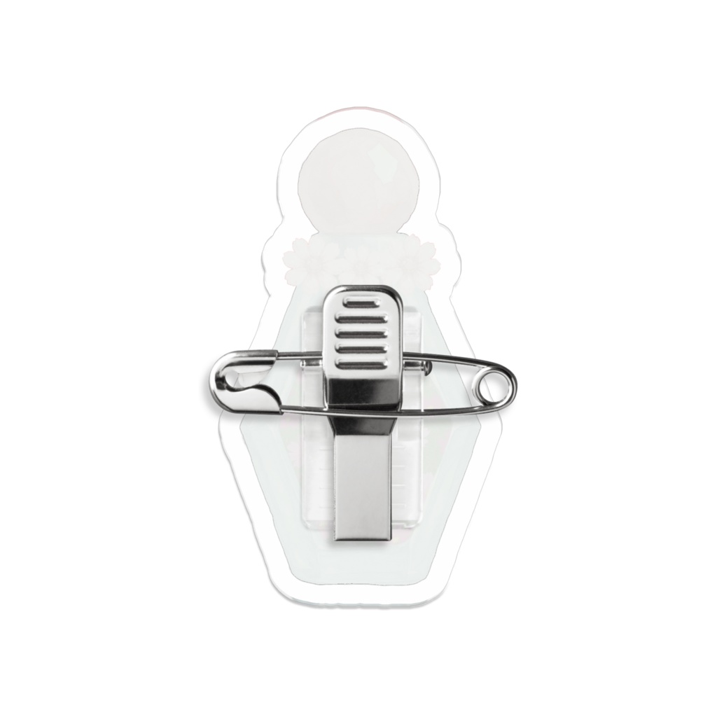 Cosmos Pefum|アクリルバッジ(line & light)