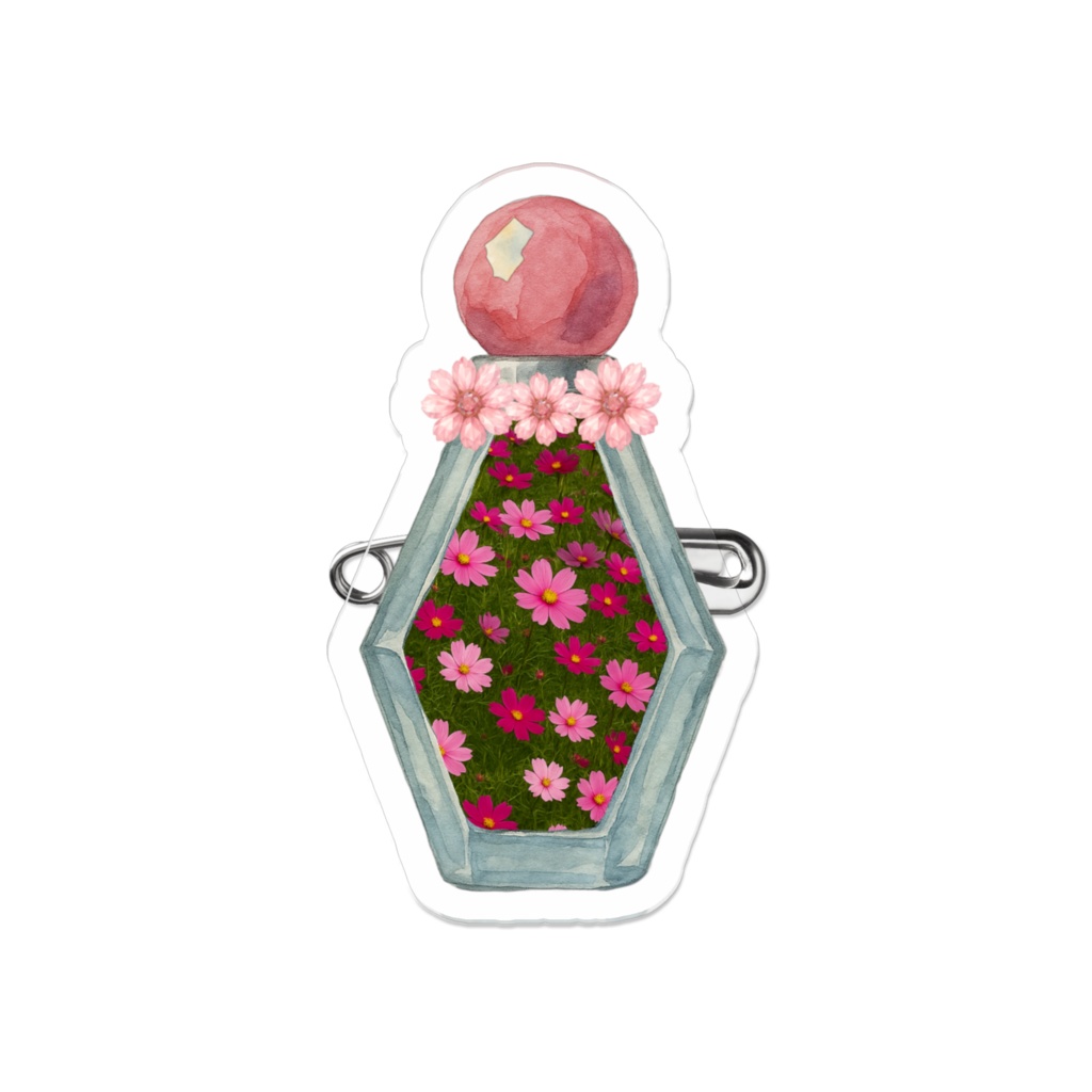 Cosmos Pefum|アクリルバッジ(line & light)