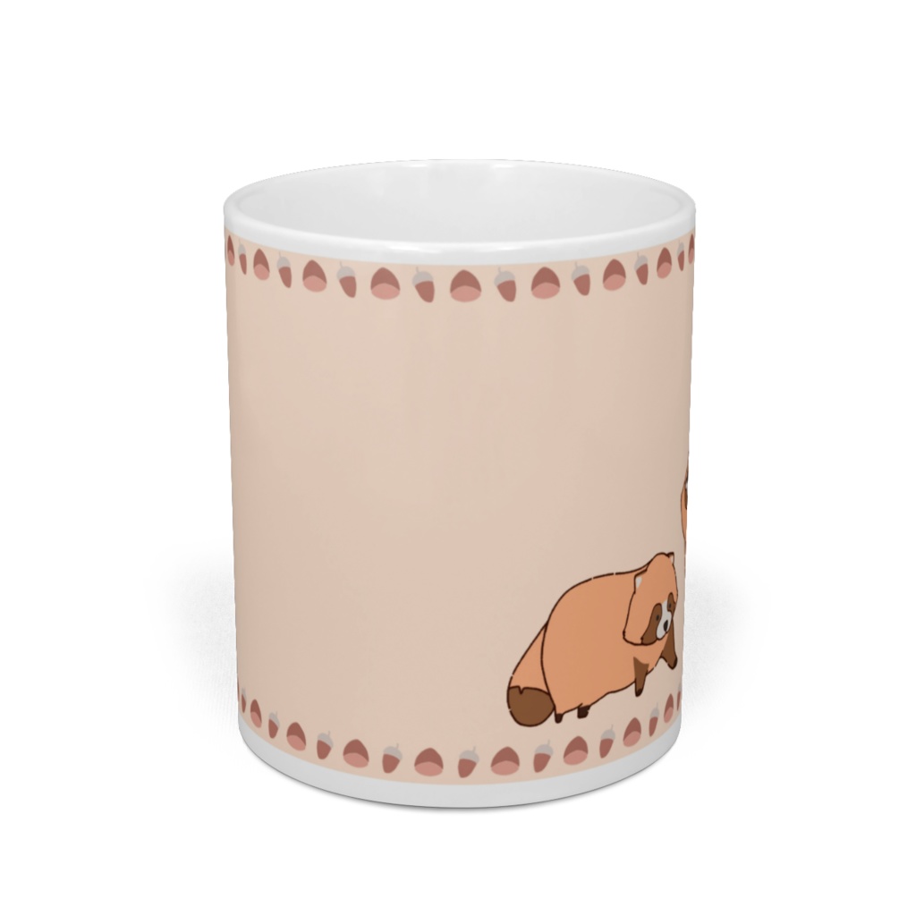 たぬきのマグカップ2