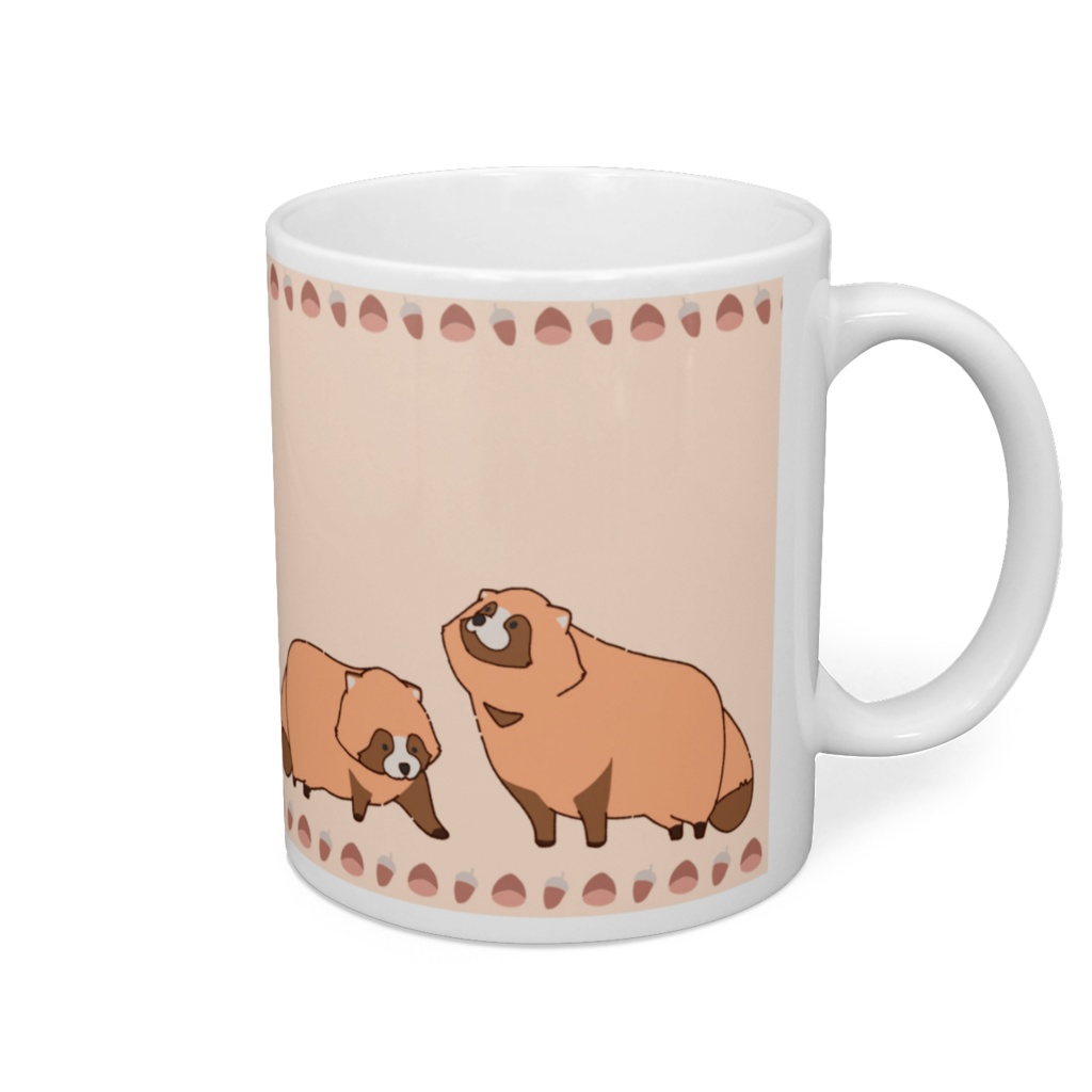 たぬきのマグカップ２