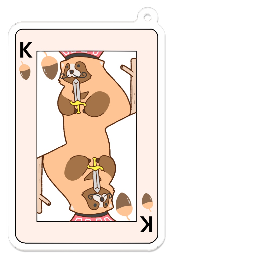 たぬきーほるだー　トランプ（K)