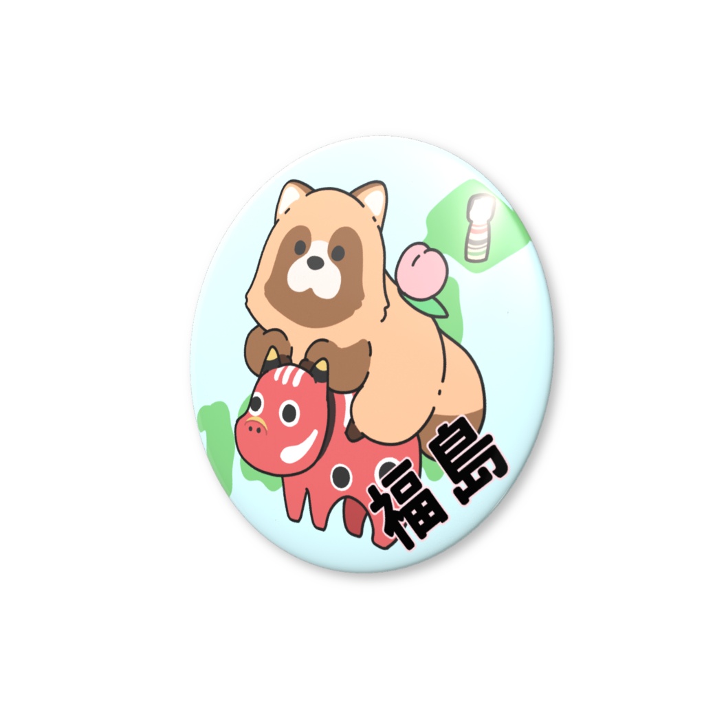 都道府県缶バッジシリーズ 福島