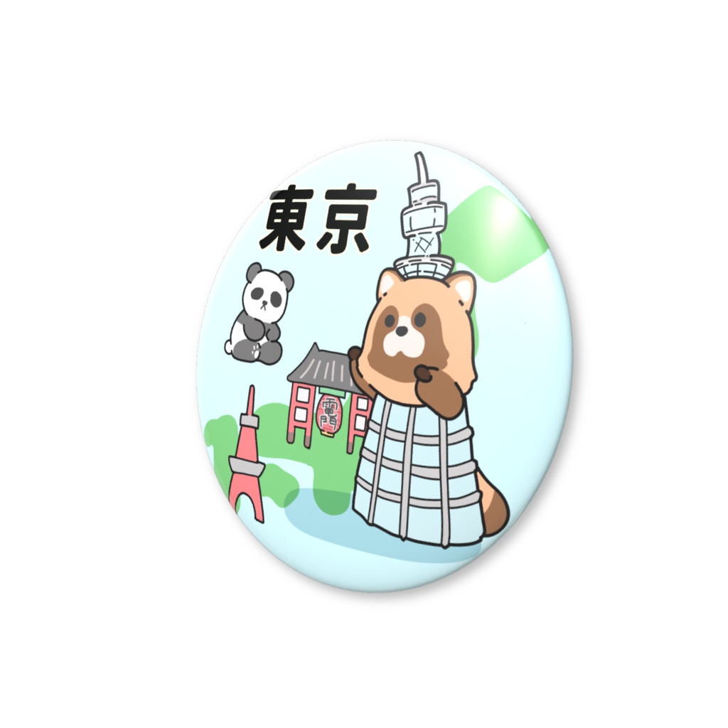 都道府県缶バッジシリーズ 東京