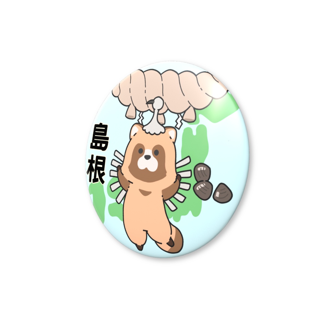 都道府県缶バッジシリーズ 島根