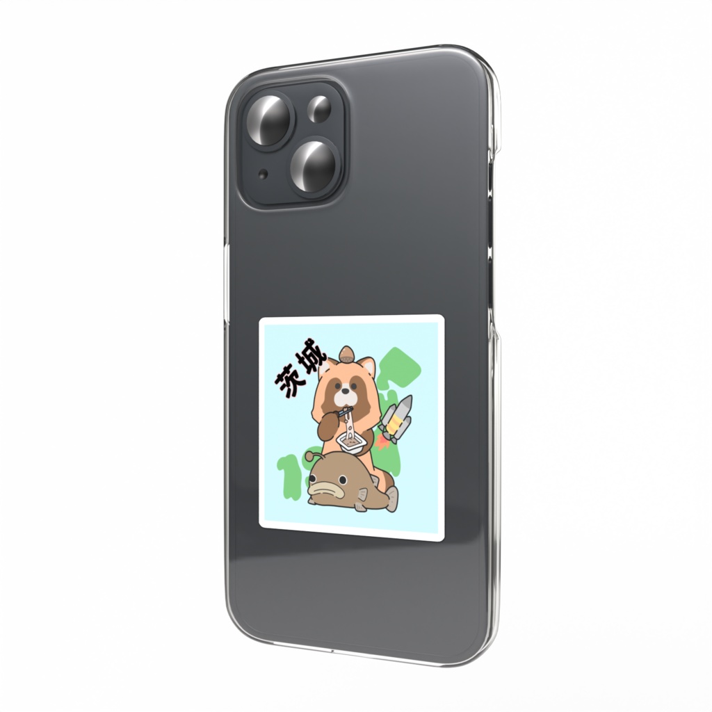 都道府県ステッカーシリーズ　茨城