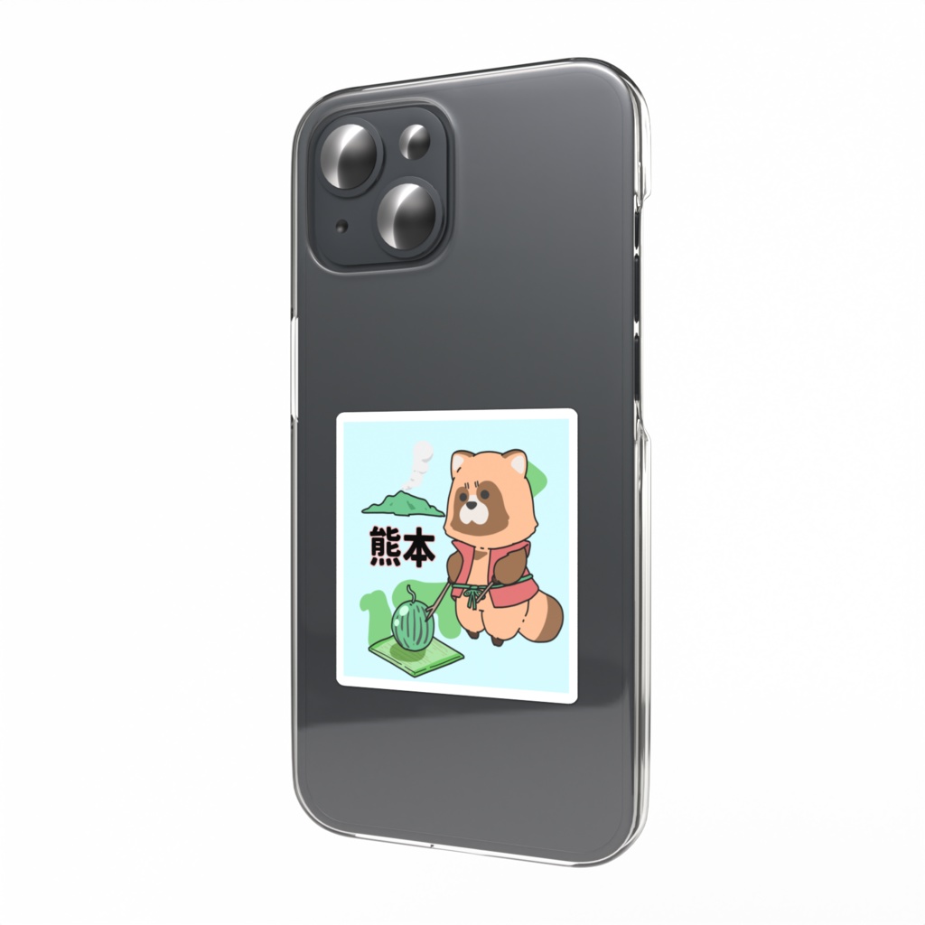 都道府県ステッカーシリーズ　熊本