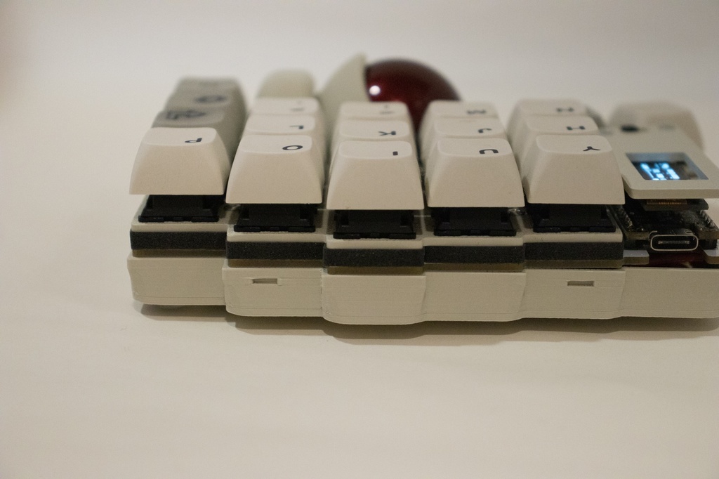 【ベースキット】Flexible Case for keyball39/roBa