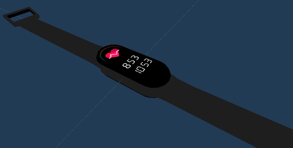 Mi Smart Band 6 for VRChat Avatar 3.0 OSC Heart Rate【△404】