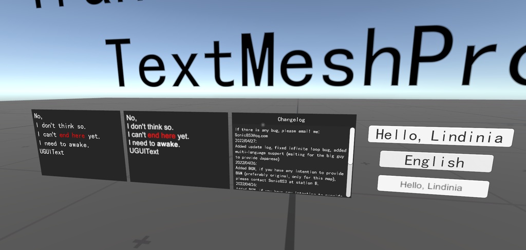 【無料】Free VRChat world テキストマネージャーを翻訳する Udon Localization Translate Text Manager