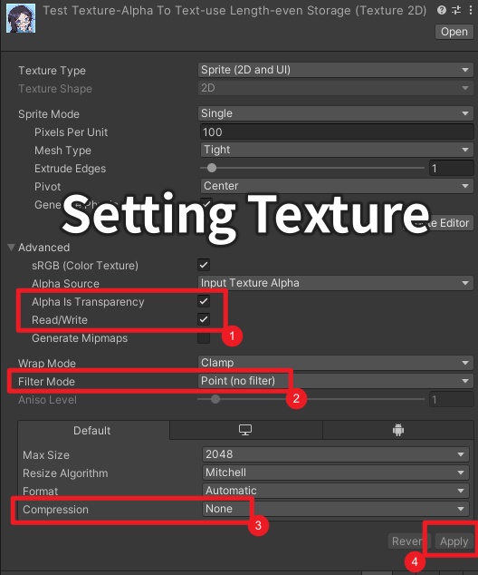 【部分無料Partially Free】 Udon String Text ↹ Texture