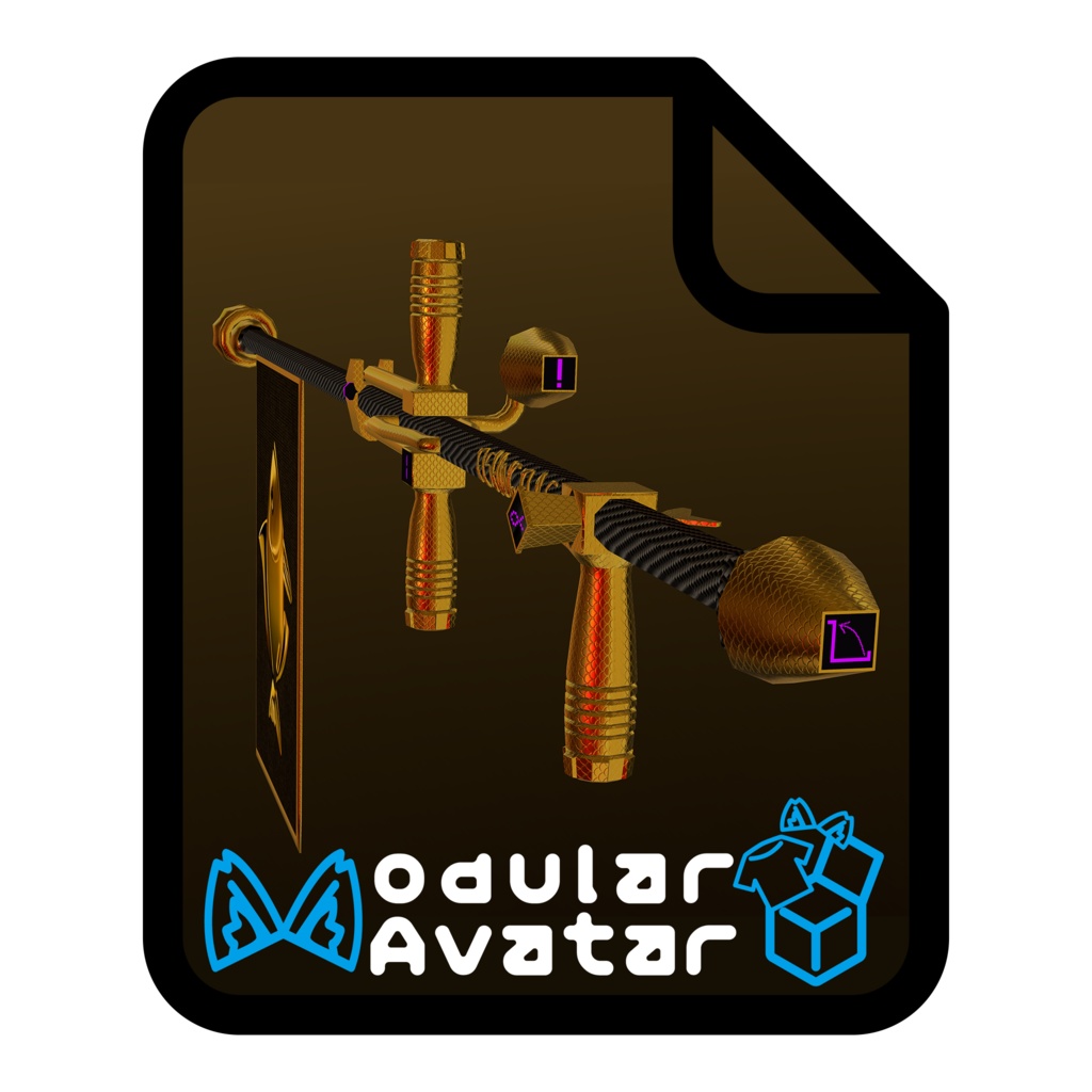 【MA対応】FISHING FLAG Modular Avatar Support