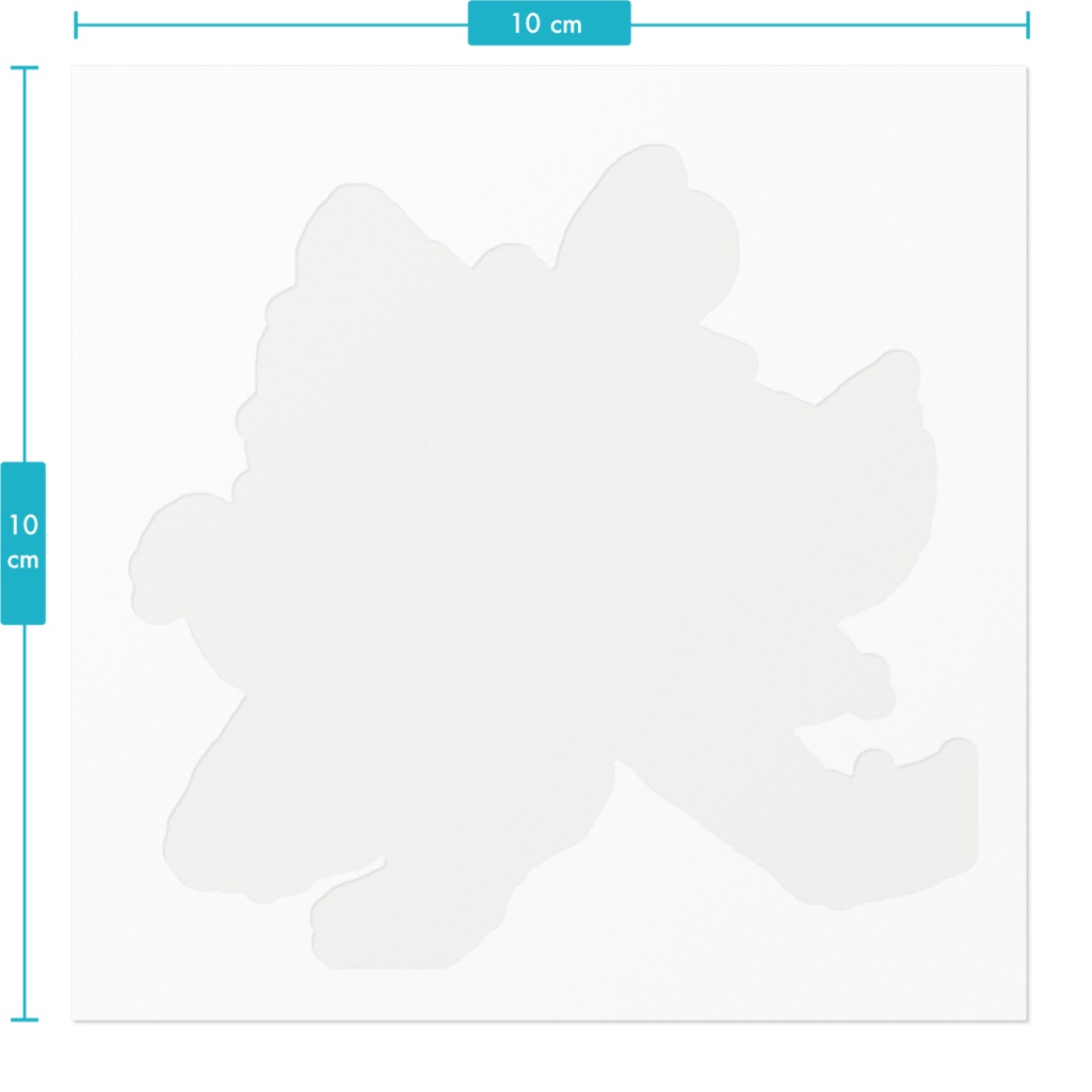 病気のステッカー
