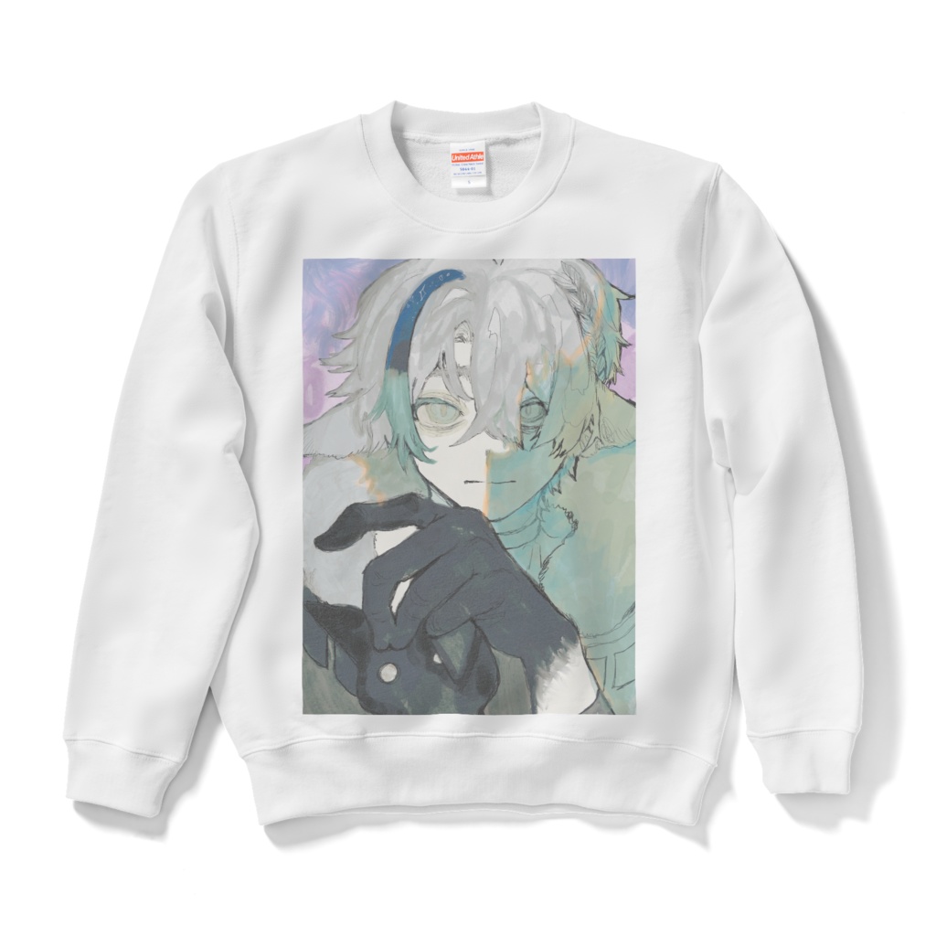 薄明の空の下 スウェット白