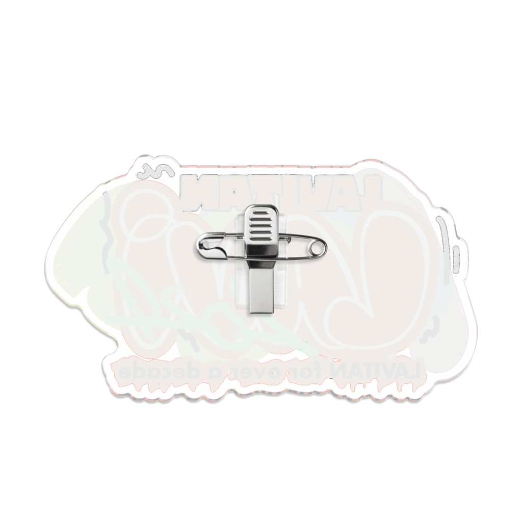 ラビたん2024アクリルバッジ