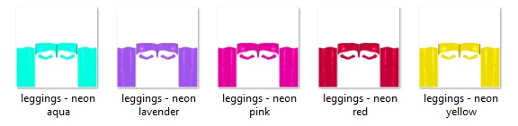 Fetish Latex Leggings with Zipper for VRoid Stable and Beta