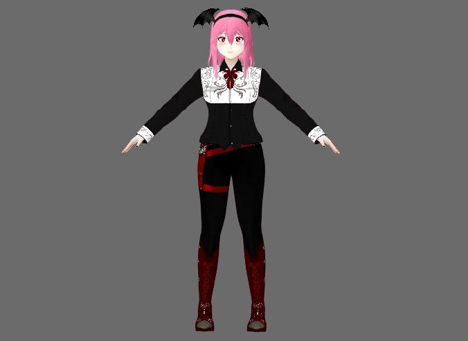 Western Outfit for VRoid models