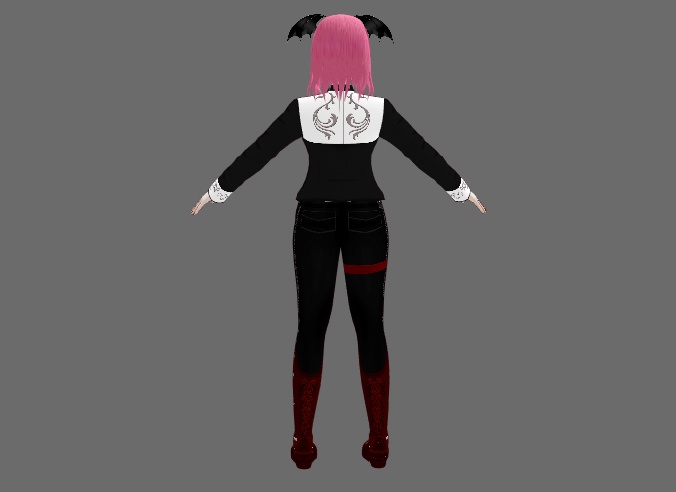 Western Outfit for VRoid models