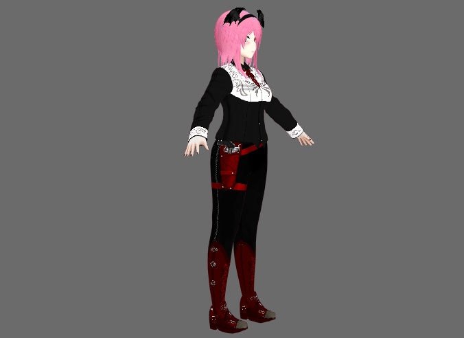 Western Outfit for VRoid models