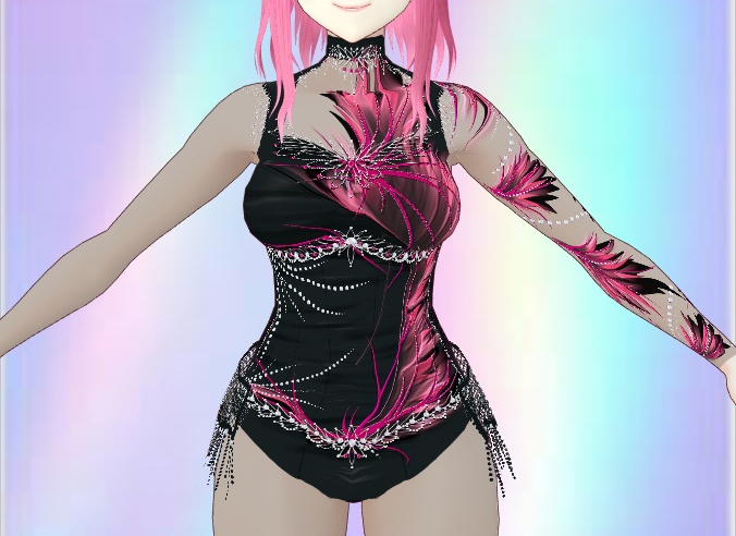 Rhythmic Gymnast set for VRoid models