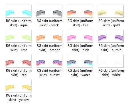 Rhythmic Gymnast set for VRoid models