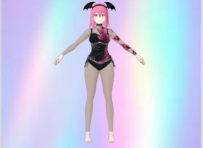 Rhythmic Gymnast set for VRoid models