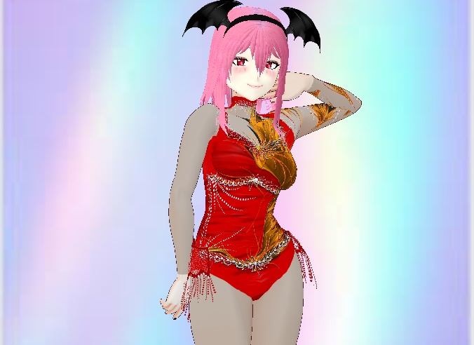 Rhythmic Gymnast set for VRoid models