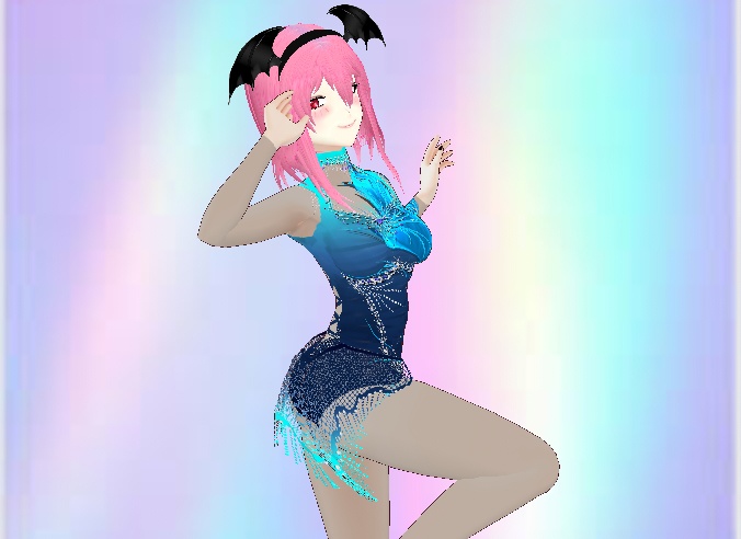 Rhythmic Gymnast set for VRoid models